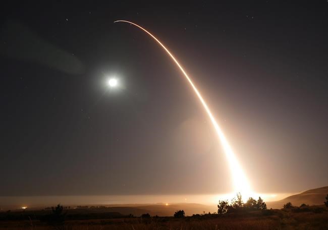 US test fires ballistic missile from California coastal base | iNFOnews.ca