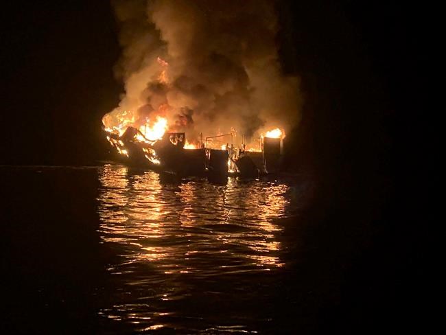 Coroner: Smoke inhalation killed 34 in California boat fire | iNFOnews.ca