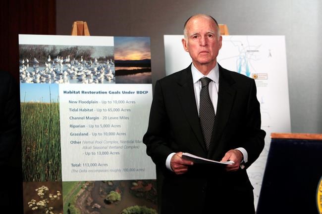 Gov. Jerry Brown trims giant water-tunnels project | iNFOnews.ca