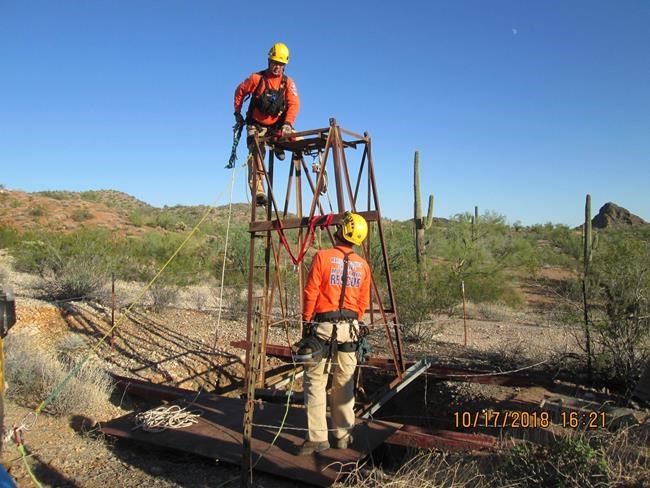 Arizona man rescued from mine plans to keep hunting for gold | iNFOnews.ca Arizona man rescued from mine plans to keep hunting for gold | iNFOnews.ca