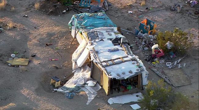 Authorities: California family lived in filthy desert hovel | iNFOnews.ca