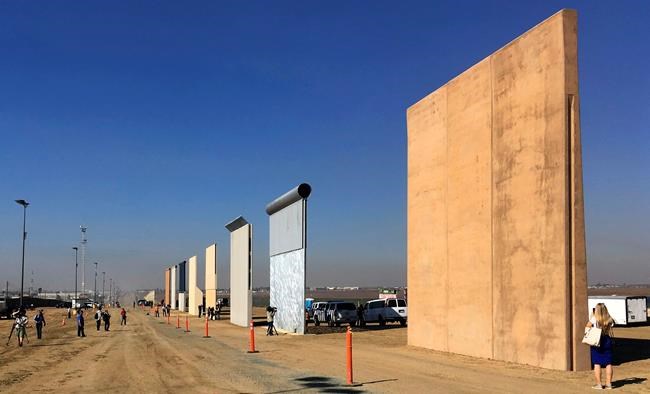 The Latest: Border wall's height draws praise, criticism | iNFOnews.ca