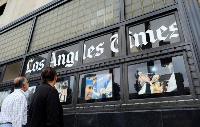 Los Angeles Times loses publisher, gets union | iNFOnews.ca