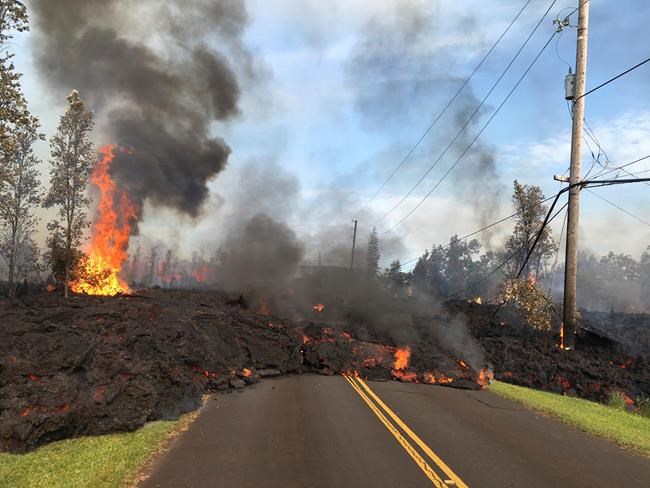 The Latest: 8 vents quiet after sputtering lava in Hawaii | iNFOnews.ca