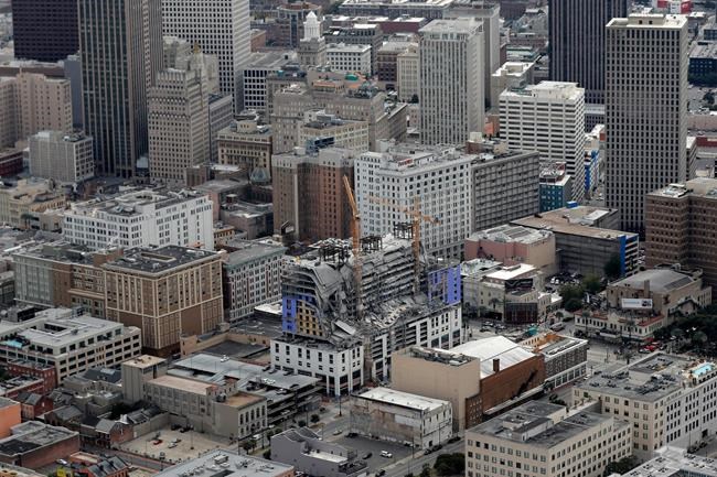 New Orleans collapse site worry: Tropical weather | iNFOnews.ca