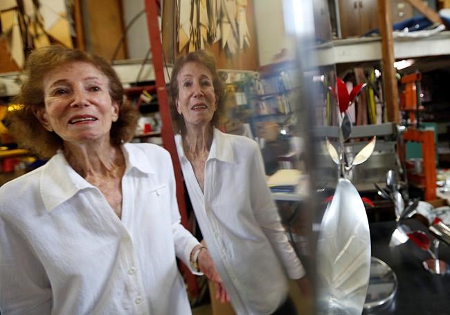 Lin Emery, 90, making monumental art in delicate motion | iNFOnews.ca