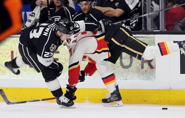 Flames flatten Kings 4-1 as Gillies wins in first start | iNFOnews.ca
