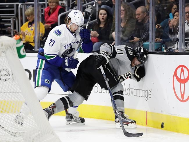 Pearson gets goal, scores again in SO; Kings top Canucks | iNFOnews.ca