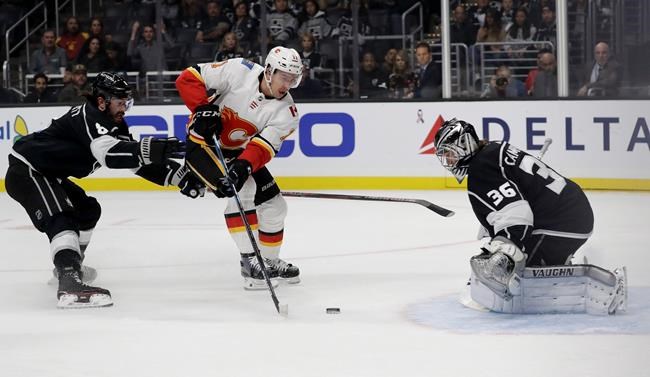 Rittich, Hamonic lead Flames to 1-0 win over Kings | iNFOnews.ca