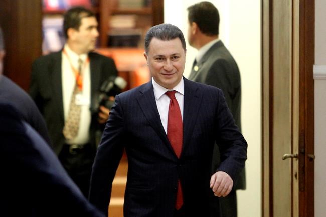 Macedonia's fugitive ex-PM claims he feared for his life | iNFOnews.ca