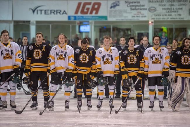 Moment of silence held to honour Humboldt Broncos as SJHL playoffs resume | iNFOnews.ca Moment of silence held to honour Humboldt Broncos as SJHL playoffs resume | iNFOnews.ca