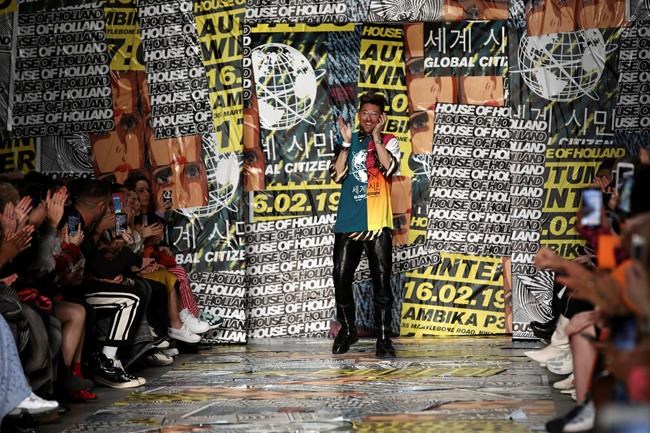 Checks, tie-dye, baby dolls: It's all at London Fashion Week | iNFOnews.ca CP1947917333