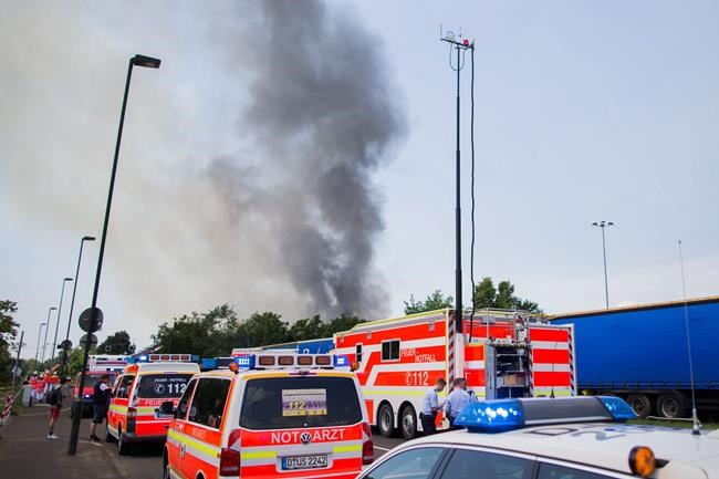 Germany: 25 treated after fire at refugee shelter | iNFOnews.ca