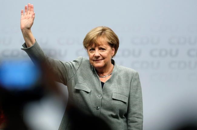 Merkel emphasizes German prosperity, security at rally | iNFOnews.ca Merkel emphasizes German prosperity, security at rally | iNFOnews.ca