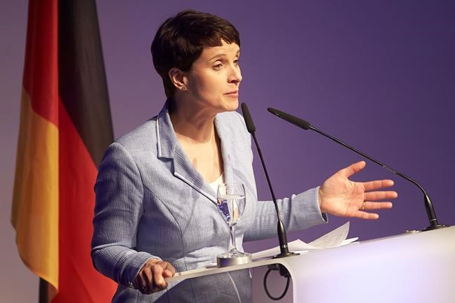German populists to discipline member for Holocaust remarks | iNFOnews.ca