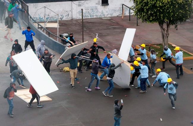 Soccer fans clash with church members over stadium plaza | iNFOnews.ca