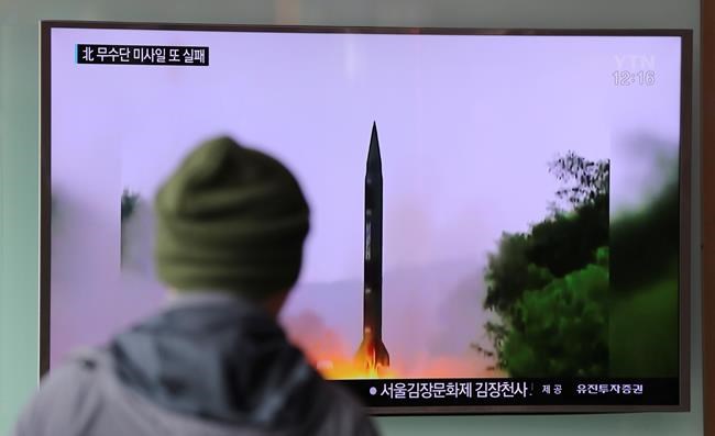 US says it detected failed NKorean missile launch | iNFOnews.ca