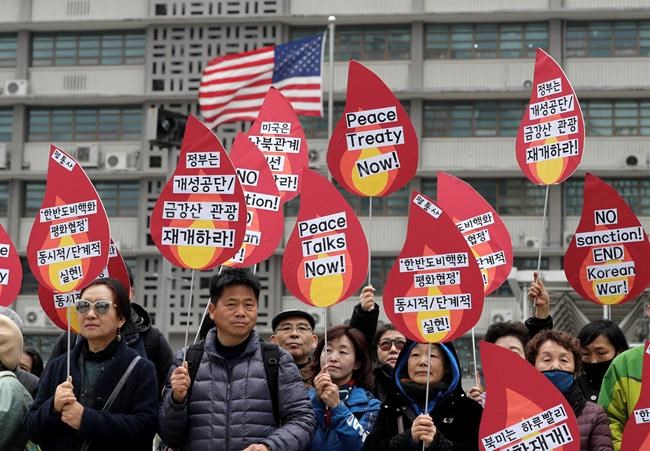 Trump says he's bucking Treasury, reversing NKorea sanctions | iNFOnews.ca