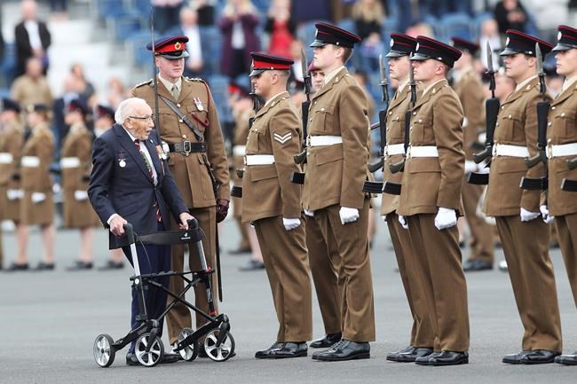 Capt. Tom Moore, UK veteran who walked for NHS, dies at 100 | iNFOnews.ca Capt. Tom Moore, UK veteran who walked for NHS, dies at 100 | iNFOnews.ca