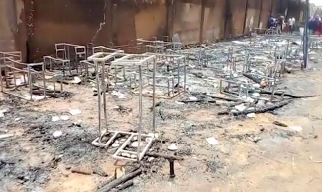 Hospital: Niger elementary school fire kills 20 children | iNFOnews.ca