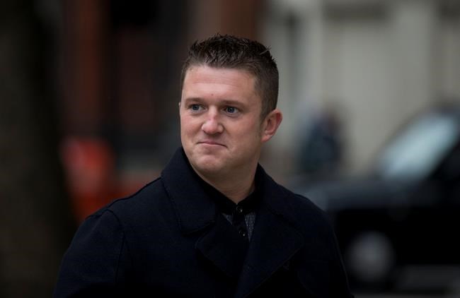 UK far-right figure Tommy Robinson jailed for contempt | iNFOnews.ca