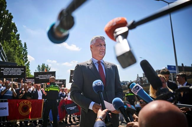 Kosovo president visits prosecutors who indicted him | iNFOnews.ca