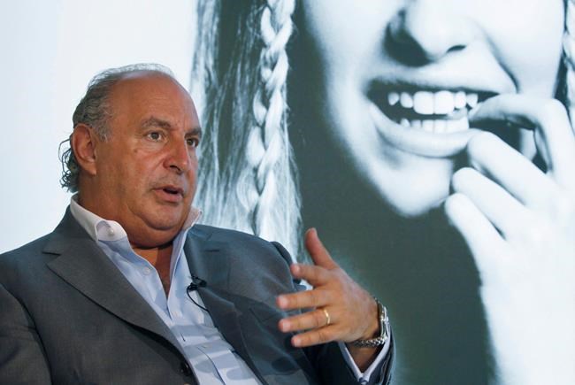 Topshop's Philip Green named as harassment-claim businessman | iNFOnews.ca