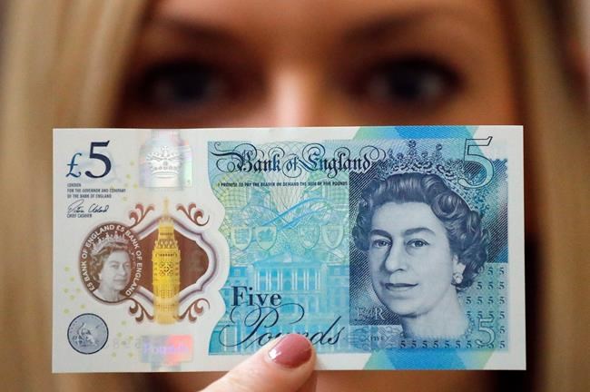 Tallow tensions: Vegans want 'fat-free' UK 5-pound bank note | iNFOnews.ca