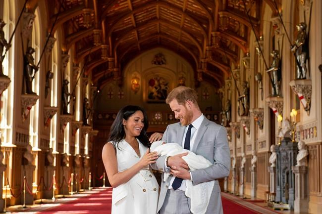 The Latest: Meghan, Harry name baby son Archie Harrison | iNFOnews.ca
