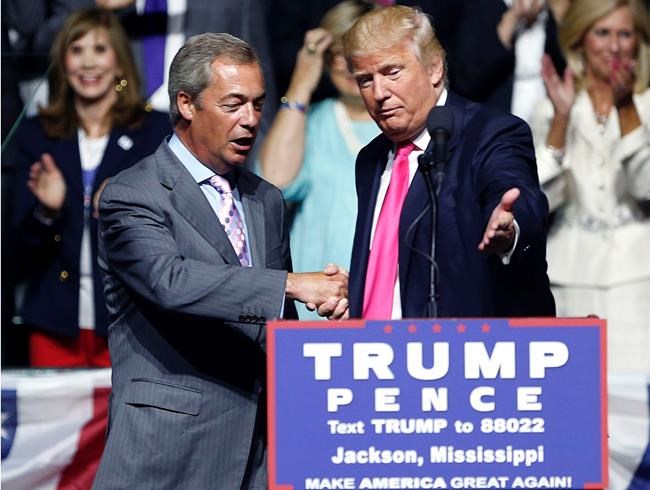 UK Brexit-backer Nigel Farage to attend Trump inauguration | iNFOnews.ca