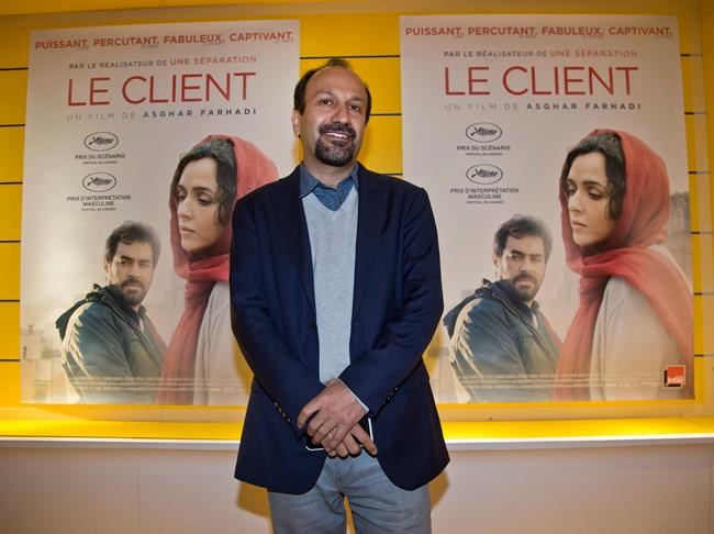 In message to Trump, London to screen Iranian Oscar nominee | iNFOnews.ca