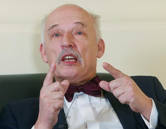 Polish European lawmaker suspended over sexist remarks | iNFOnews.ca Polish European lawmaker suspended over sexist remarks | iNFOnews.ca