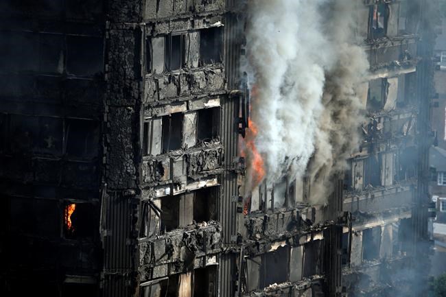 Suggestion that UK fire victims lacked sense draws scorn | iNFOnews.ca