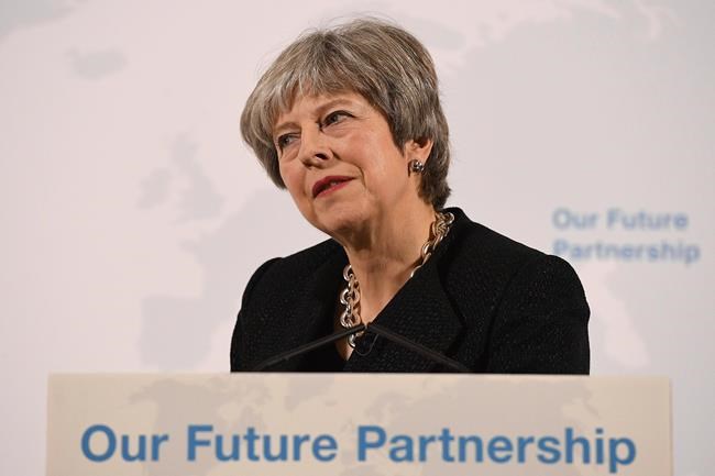 UK leader tries to ease concerns of banks in Brexit talks | iNFOnews.ca UK leader tries to ease concerns of banks in Brexit talks | iNFOnews.ca