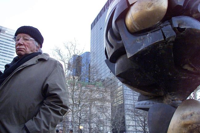 Fritz Koenig, sculptor whose art withstood 9-11 attack, dies | iNFOnews.ca