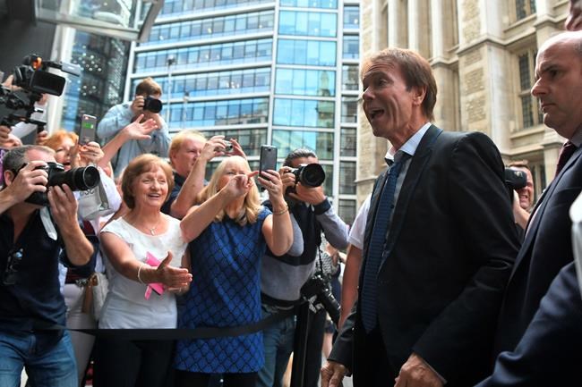 Rock icon Cliff Richard wins UK High Court privacy case | iNFOnews.ca