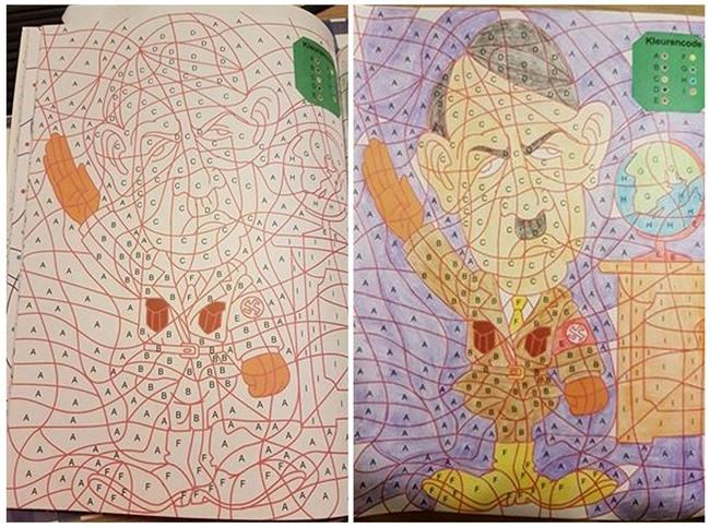 Coloring book with Hitler image pulled from Dutch stores | iNFOnews.ca