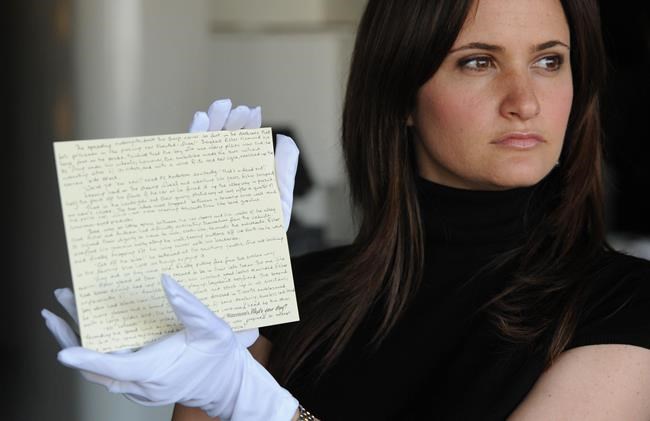 Handwritten Harry Potter prequel stolen in burglary | iNFOnews.ca