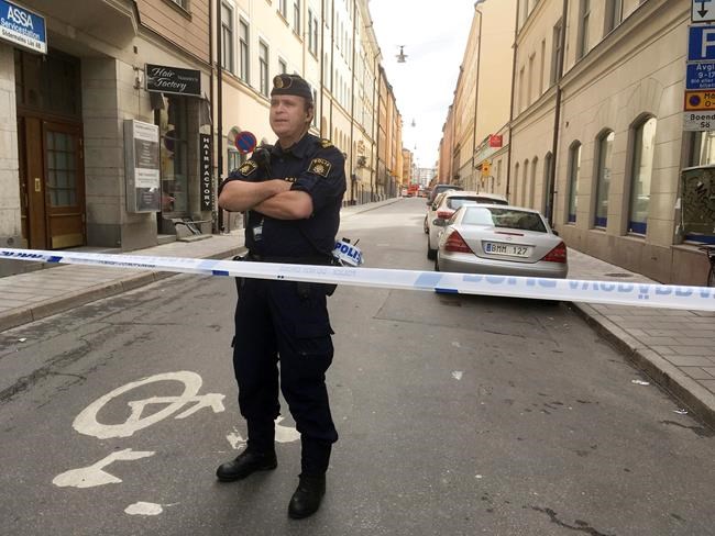 Van rams cab in Stockholm; police say not terror-related | iNFOnews.ca