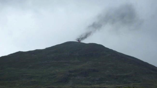 RAF helicopter catches fire after landing on Wales mountain | iNFOnews.ca RAF helicopter catches fire after landing on Wales mountain | iNFOnews.ca