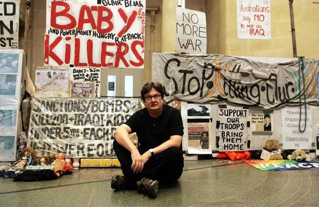 UK's Tate galleries acquire replica of anti-war protest camp | iNFOnews.ca