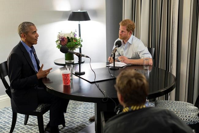 Prince Harry interviews Obama for radio show | iNFOnews.ca