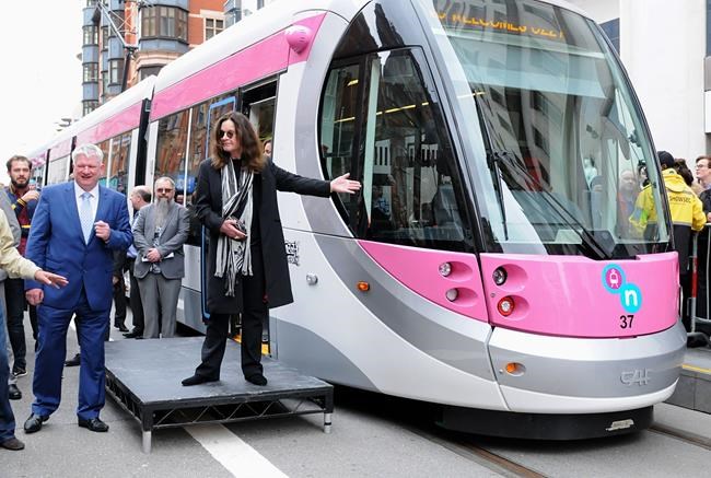 Ozzy Osbourne's hometown names a tram after him | iNFOnews.ca