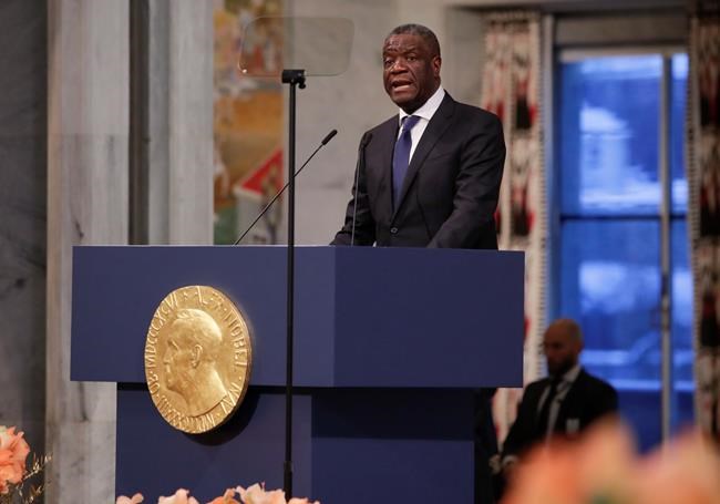 Nobel Peace winners urge global action vs. sexual violence | iNFOnews.ca Nobel Peace winners urge global action vs. sexual violence | iNFOnews.ca