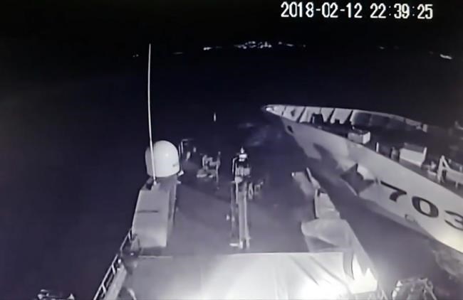 Collision of Greek boat, Turkish vessel caught on video | iNFOnews.ca