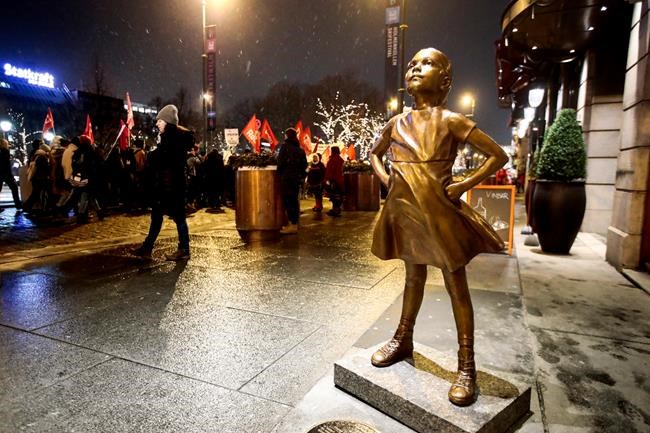 NYC's 'Fearless Girl' staying put for now, future uncertain | iNFOnews.ca