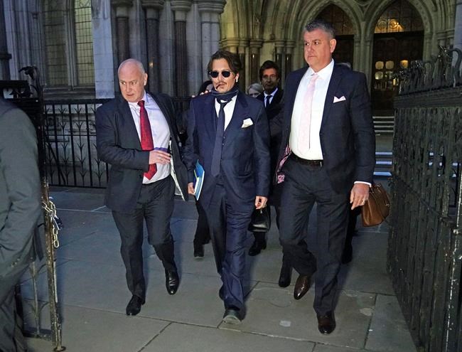 Johnny Depp's libel case against UK tabloid stalled by virus | iNFOnews.ca