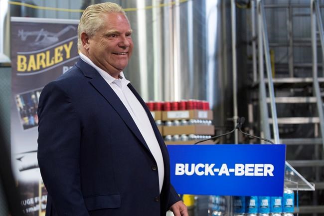 Ontario's craft brewers pan Doug Ford's buck-a-beer plan as unaffordable | iNFOnews.ca