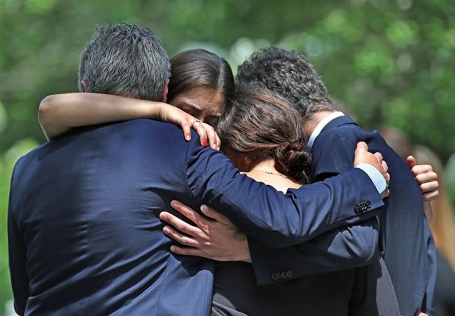 Family, friends pay final respects to RFK's granddaughter | iNFOnews.ca