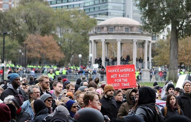 Boston free speech rally draws supporters, protesters | iNFOnews.ca